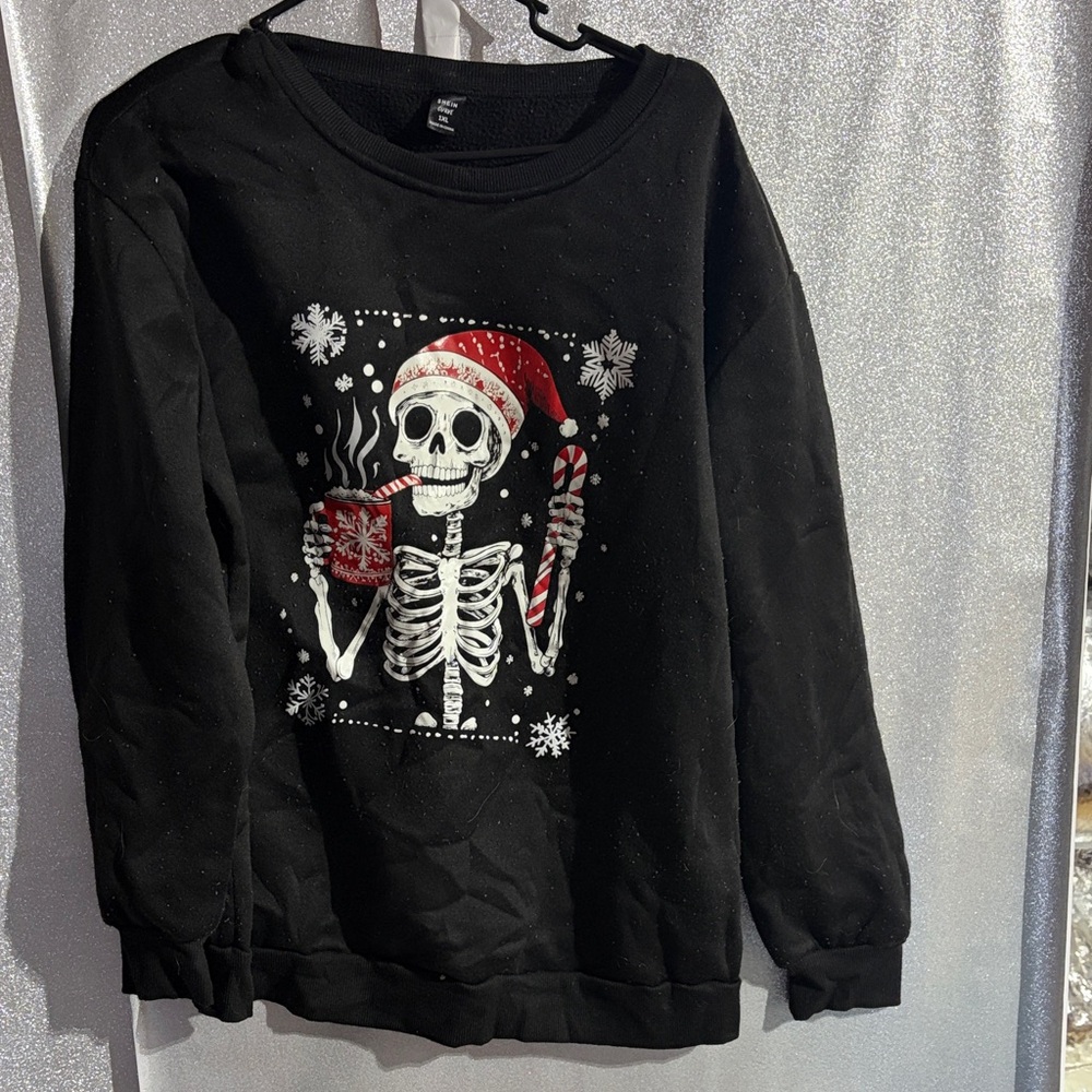 SHEIN Black Cozy Sweatshirt